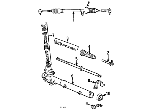 Mopar 5205227 Steering Gear Bushing