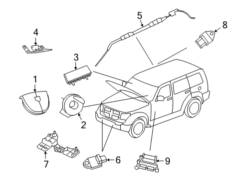 Mopar 56054178AA Control Module