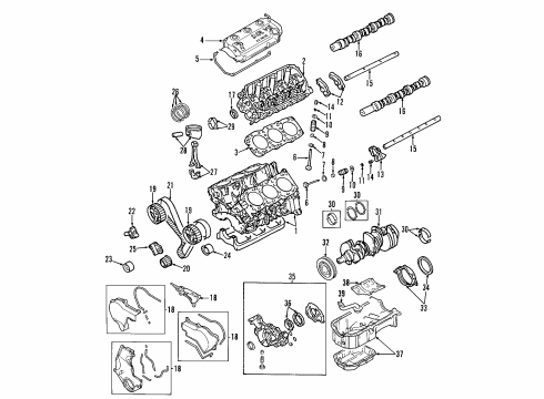 Mopar MD350262 Cylinder Block