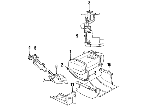 Mopar 5102118AB Fuel Pump Mopar 5102118AB Fuel Pump