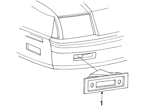 Mopar 5262299 Parking Lamp
