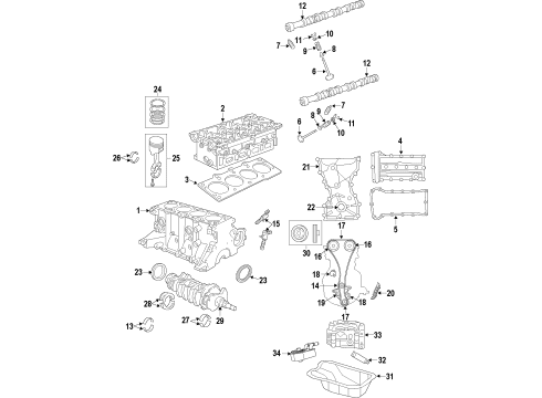 Mopar 5183905AA Short Block Mopar 5183905AA Short Block