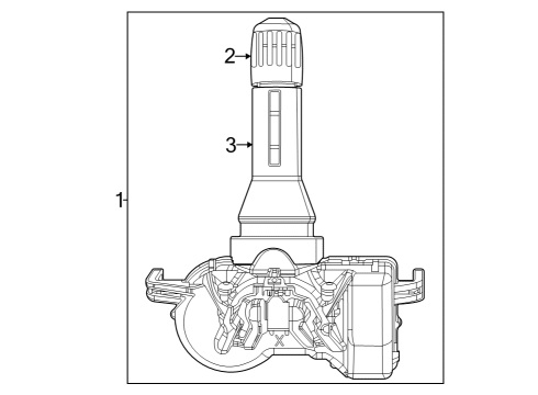 Mopar 68591921AB Sensor - Tire Pressure