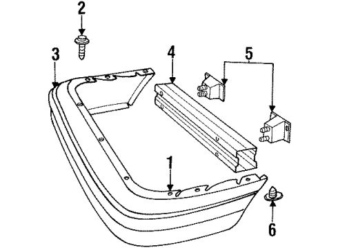 Mopar 4630385 Reinforcement Bracket Mopar 4630385 Reinforcement Bracket