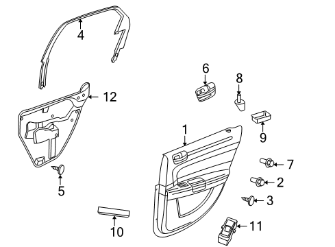 Mopar 68042196AA Pull Handle