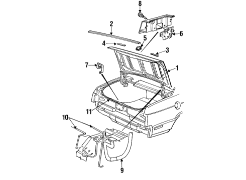 Mopar 4246793 Lock Cylinder