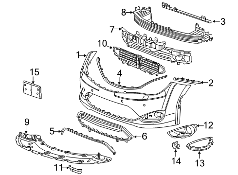 Mopar 68396618AB Shutter Assembly Repair Kit Mopar 68396618AB Shutter Assembly Repair Kit