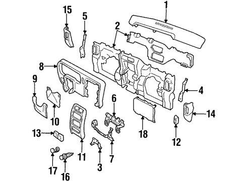 Mopar 5EB74RC3 Cover, Gray