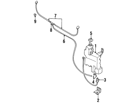 Mopar MB882698 Nozzle