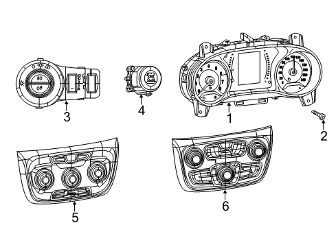 Mopar 68518281AB Control - Vehicle Feature Controls Mopar 68518281AB Control - Vehicle Feature Controls