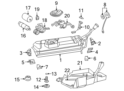 Mopar 5098495AA Pedal Travel Sensor