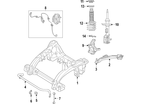 Mopar 68245686AB Front Sensor Mopar 68245686AB Front Sensor