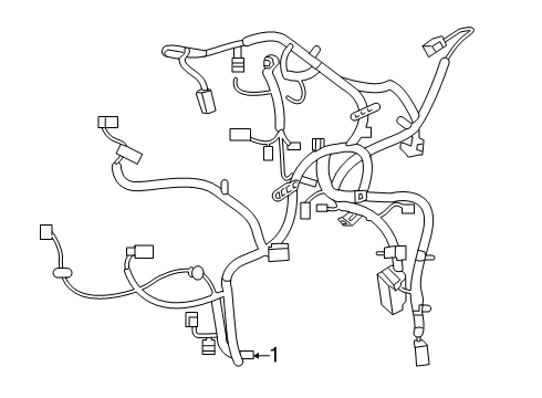 Mopar 68725111AA WIRING-ENGINE