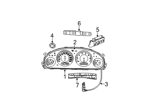 Mopar 5082847AD Instrument Cluster