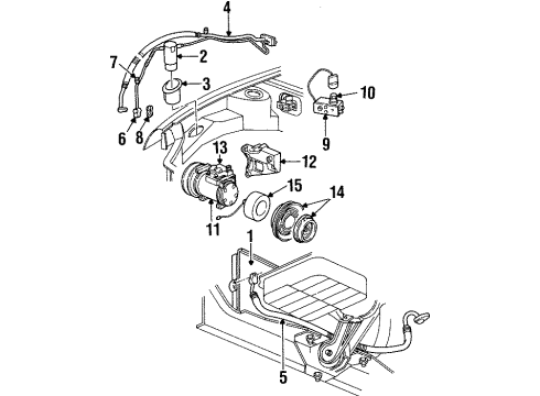 Mopar 4874535 Compressor Mopar 4874535 Compressor