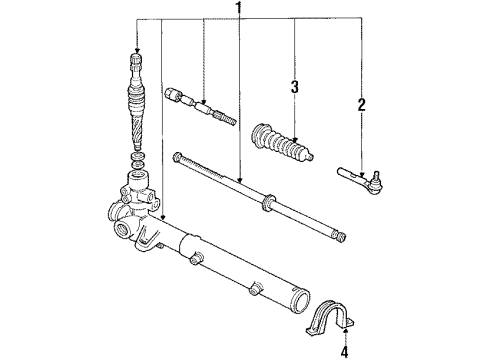 Mopar R0400212 Steering Gear