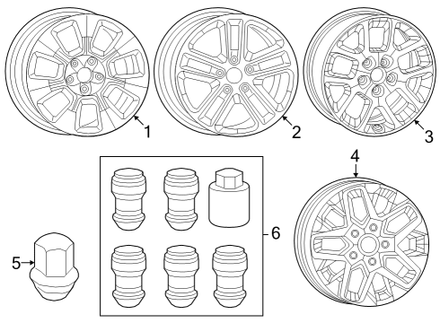 Mopar 4755628AA Wheel, Alloy Mopar 4755628AA Wheel, Alloy