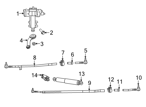 Mopar 68624750AB Gear - Power Steering