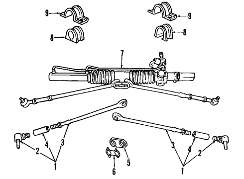 Mopar 4695312 Power Steering Pressure Hose