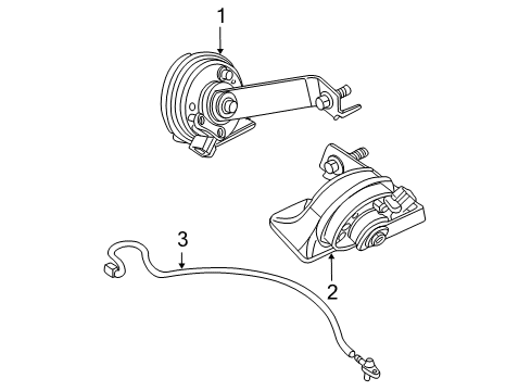 Mopar 5143081AA Horn Switch