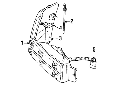 Mopar 4762262 Lens & Housing