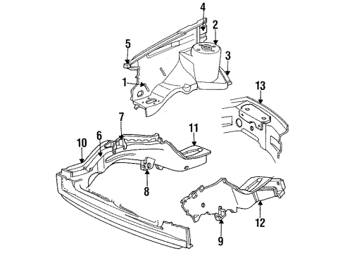 Mopar 4719396 Front Panel