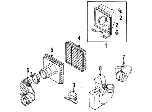 Mopar MB658689 Fuel Filter