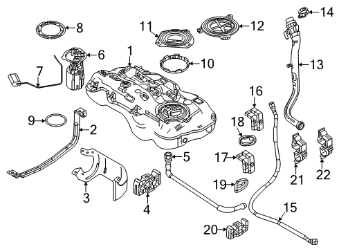 Mopar 68528572AB Fuel Pump