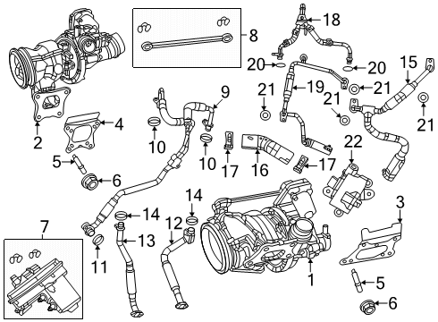 Mopar 68548449AA Auxiliary Pump Bolt Mopar 68548449AA Auxiliary Pump Bolt