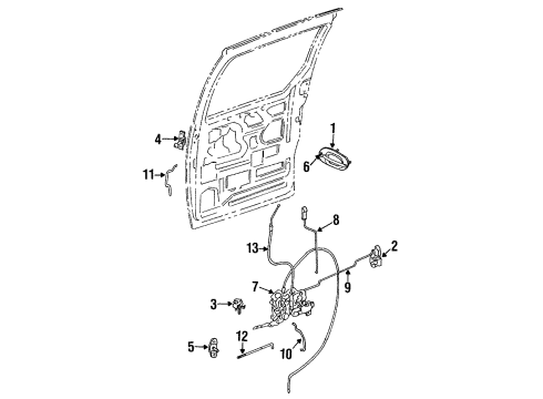 Mopar 5003376AB Lock Controller Mopar 5003376AB Lock Controller