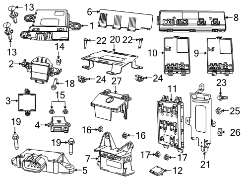 Mopar 68643200AD Module - Body Controller