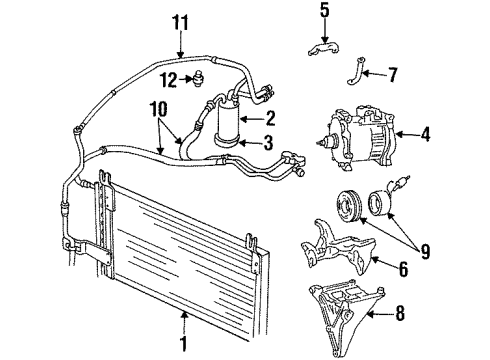 Mopar 55055832AD Hose & Tube Assembly