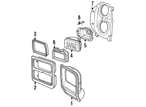 Mopar 55026083 Bezel