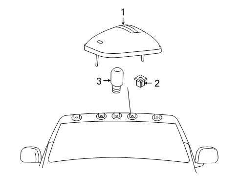 Mopar L04157NAKX Signal Lamp Bulb