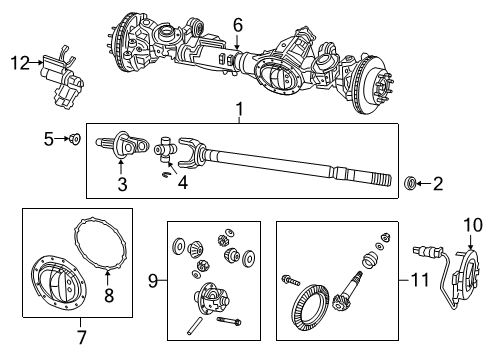Mopar 68644733AA Case - Differential
