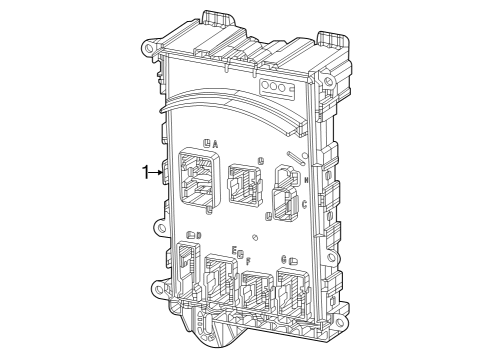 Mopar 68608712AE Module - Body Controller