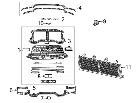 Mopar 68437724AA Screw M5X18