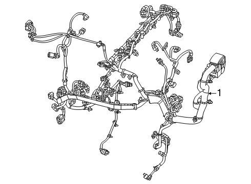2025 Ram 1500 Wiring - Engine Diagram for 68608415AD