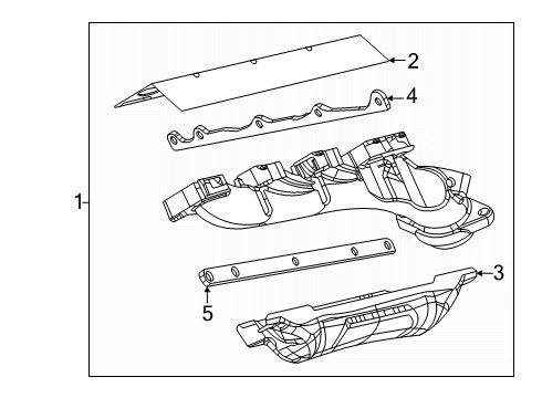 2023 Dodge Durango Exhaust Manifold Diagram 1 - Thumbnail