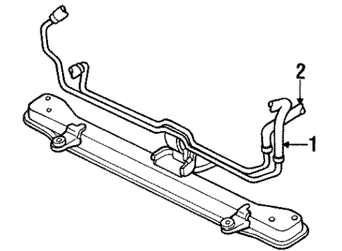 1998 Chrysler Sebring Trans Oil Cooler Lines Diagram