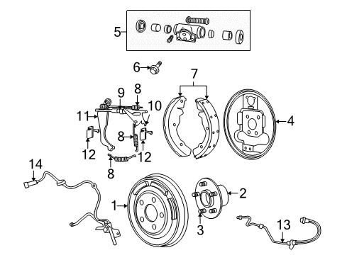2010 Jeep Compass Control Module Diagram for 68089568AC