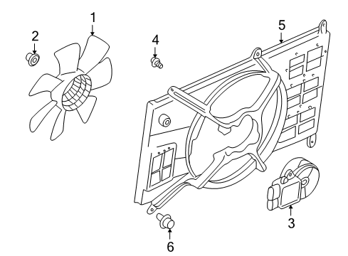 2001 Chrysler Sebring Motor Bolt Diagram for MR431306