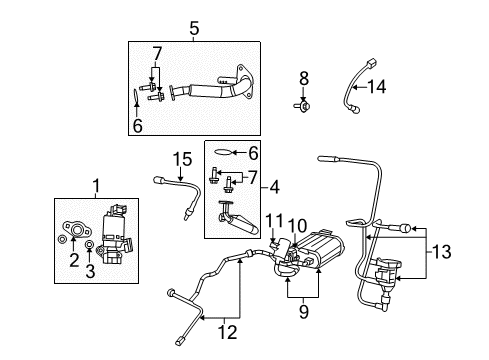 2008 Dodge Avenger Emission Components Diagram