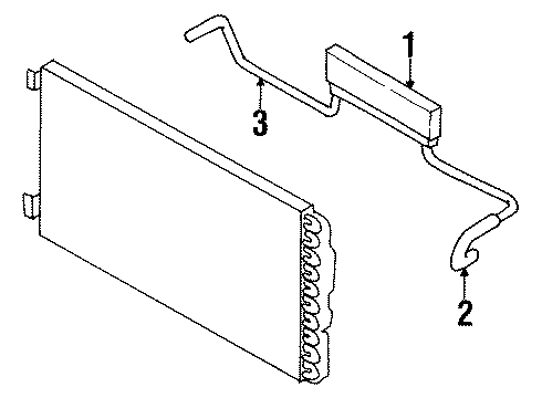 1998 Chrysler Sebring Trans Oil Cooler - Belts Diagram 3 - Thumbnail