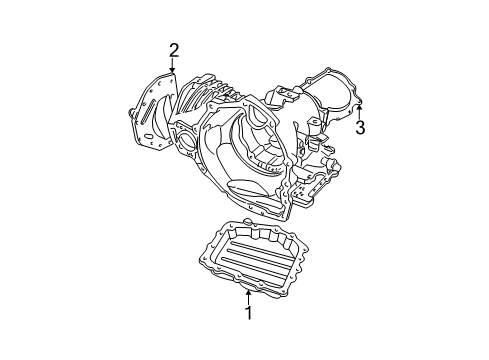 2006 Dodge Caravan Transaxle Parts Diagram