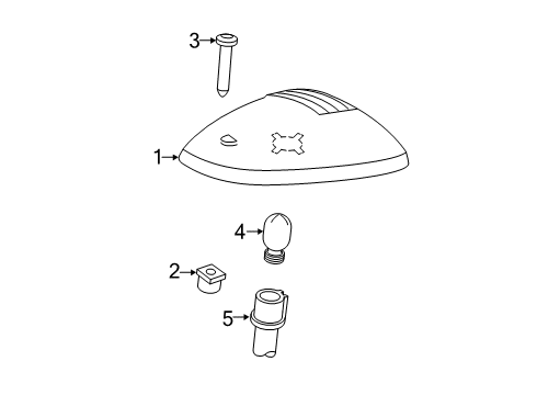 2021 Ram 2500 Roof Lamps Diagram 2 - Thumbnail
