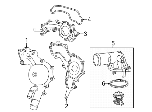 2025 Ram 1500 Water Pump Diagram