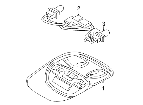 2004 Dodge Intrepid Overhead Console Diagram