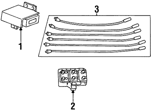 1995 Dodge Neon Control Module Diagram for R4874165