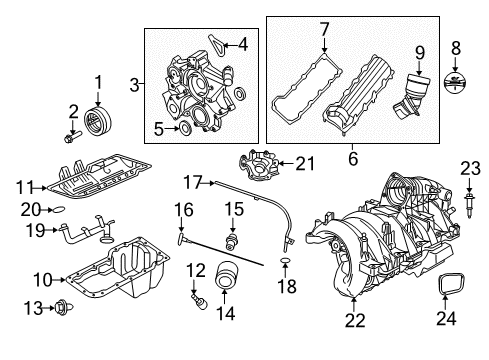 2013 Ram 1500 Engine Parts Diagram